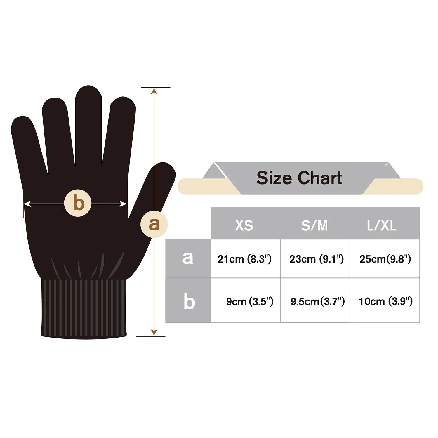 6 Pairs Moisturizing Touchscreen Cotton Gloves