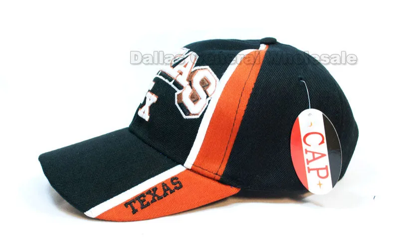 Adults Texas Casual Baseball Caps Wholesale