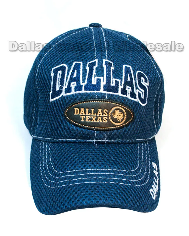 Adults Vented Casual DALLAS Caps Wholesale