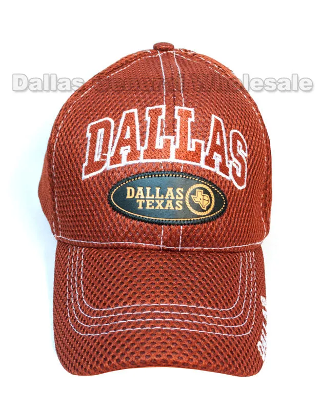 Adults Vented Casual DALLAS Caps Wholesale