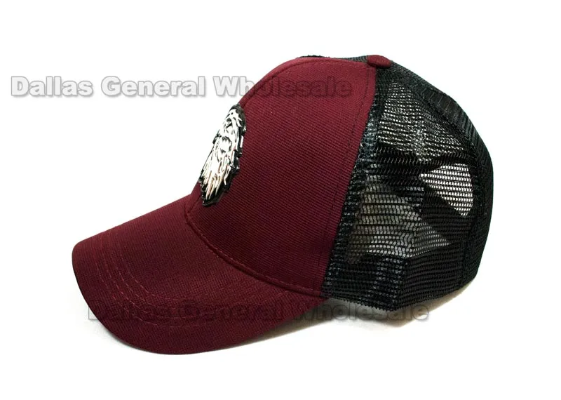 Bald Eagle Casual Mesh Trucker Caps Wholesale