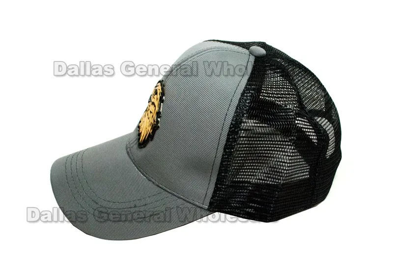 Bald Eagle Casual Mesh Trucker Caps Wholesale