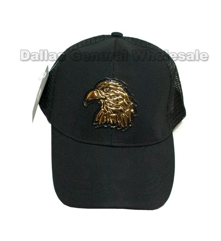 Bald Eagle Casual Mesh Trucker Caps Wholesale