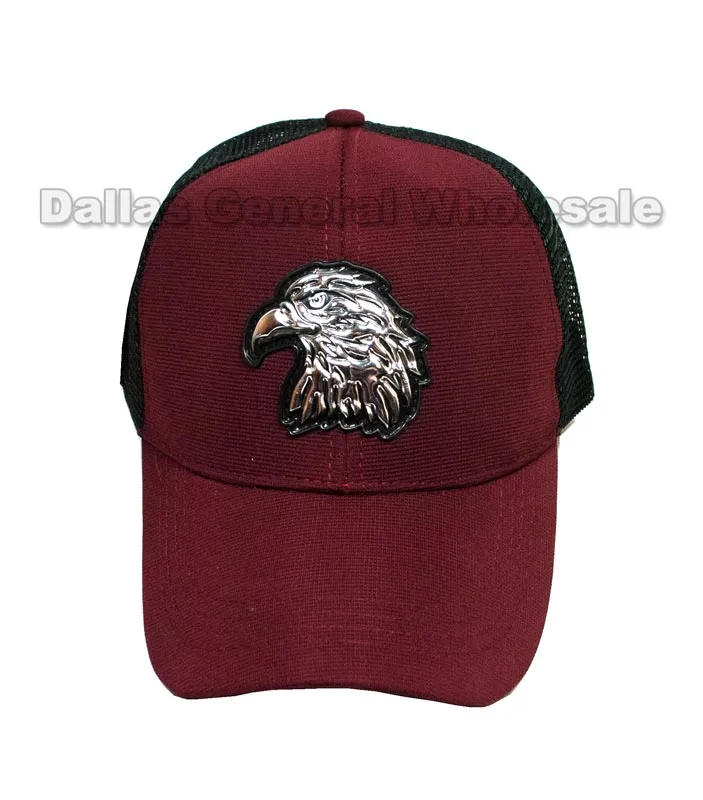 Bald Eagle Casual Mesh Trucker Caps Wholesale