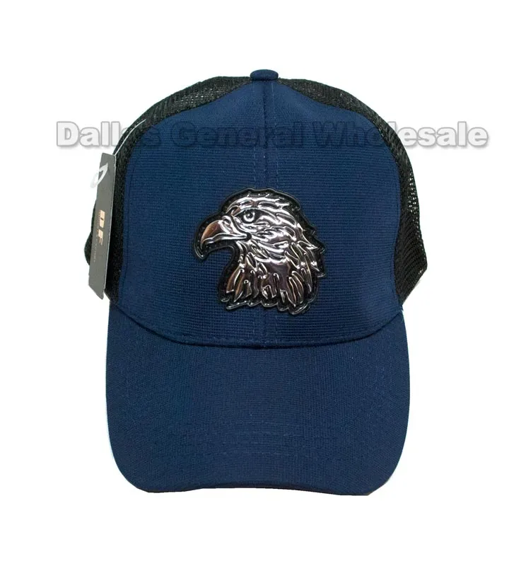 Bald Eagle Casual Mesh Trucker Caps Wholesale