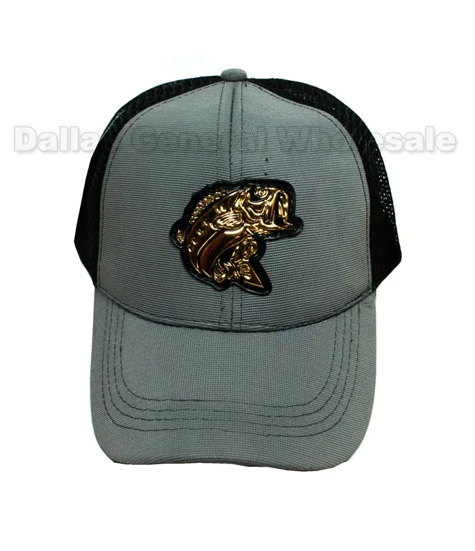 Bass Casual Mesh Trucker Caps Wholesale