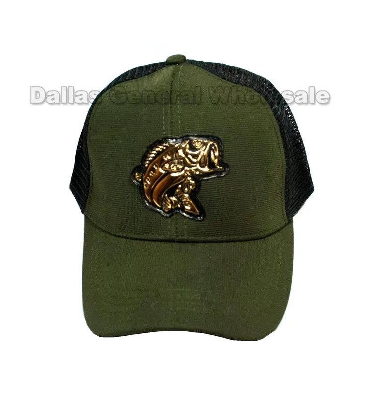 Bass Casual Mesh Trucker Caps Wholesale