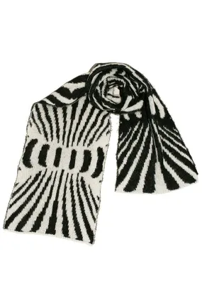 Black & Cream Oraculo Scarf