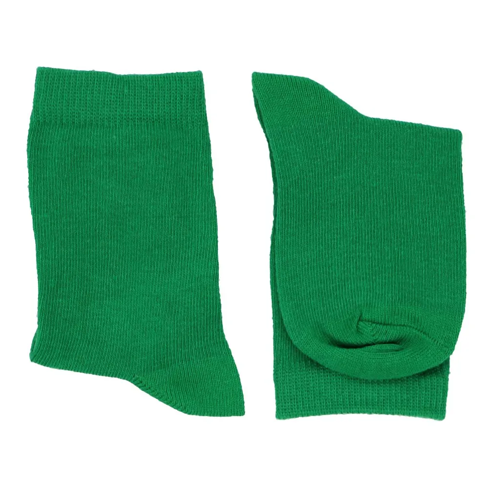 Boys' Red, Gold and Kelly Green Holiday Crew Socks, 3-Pack