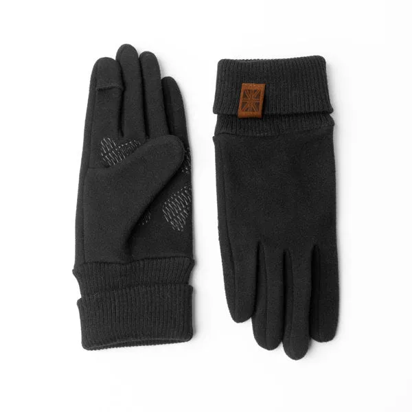 Britt's Knits - Pro Tip Texting Gloves, Black