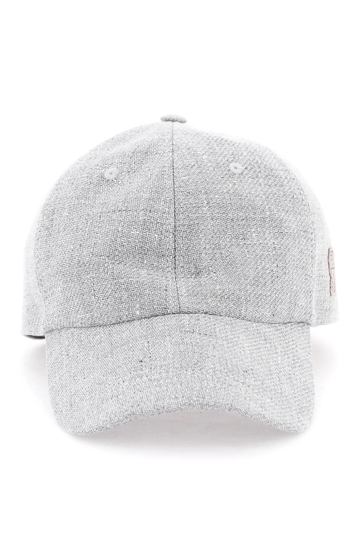 Brunello cucinelli "diagonal linen, wool and silk baseball cap