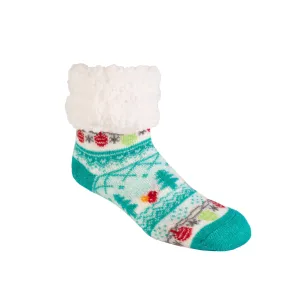 Christmas Snow - Classic Slipper Sock