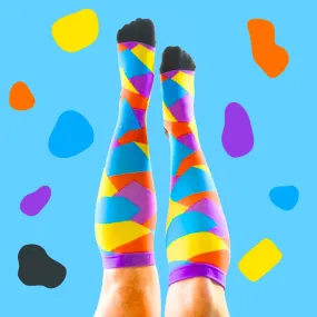 Classic Abstract Compression Socks