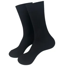 Classic Black Men's Socks