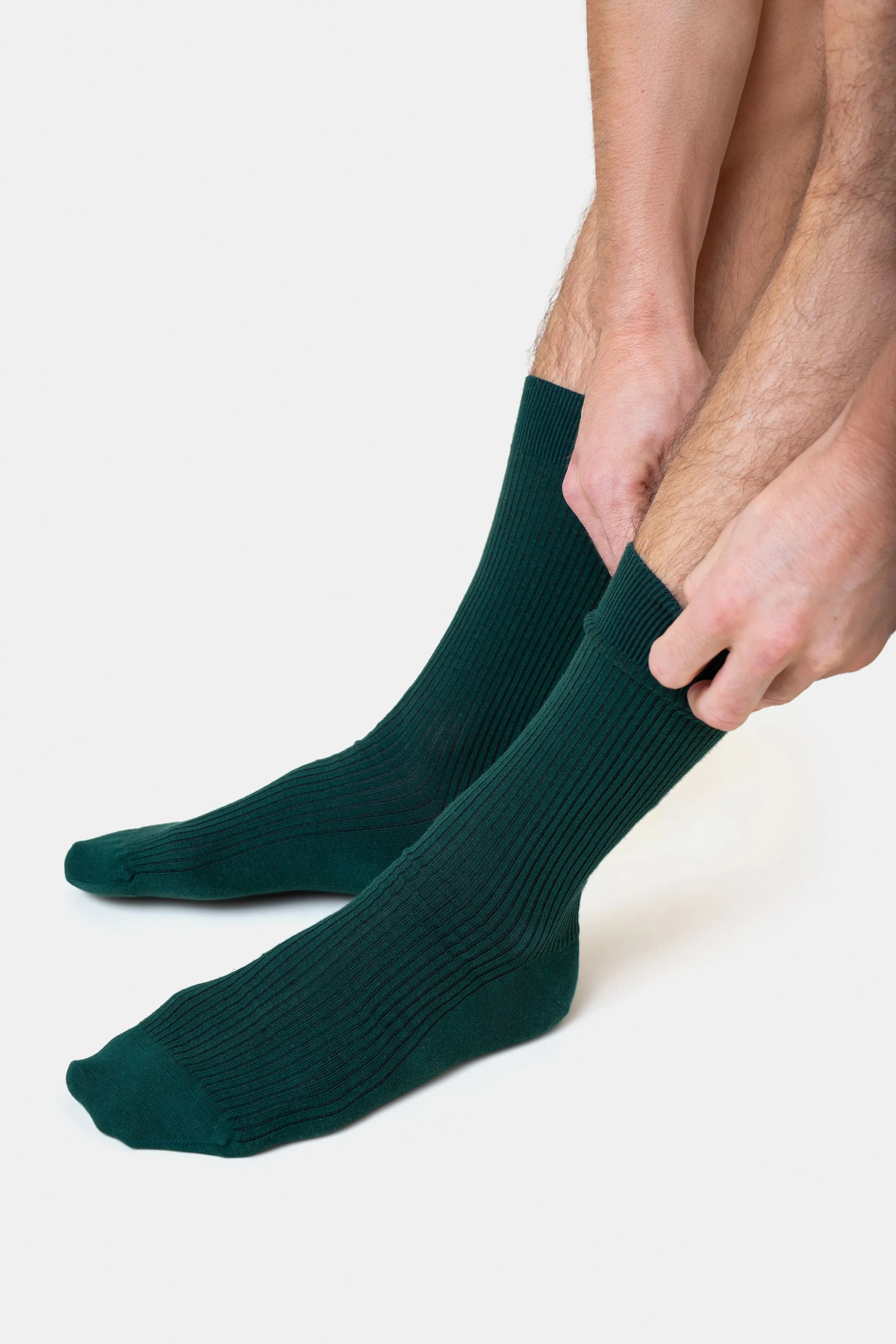 Classic Organic Sock - Navy Blue