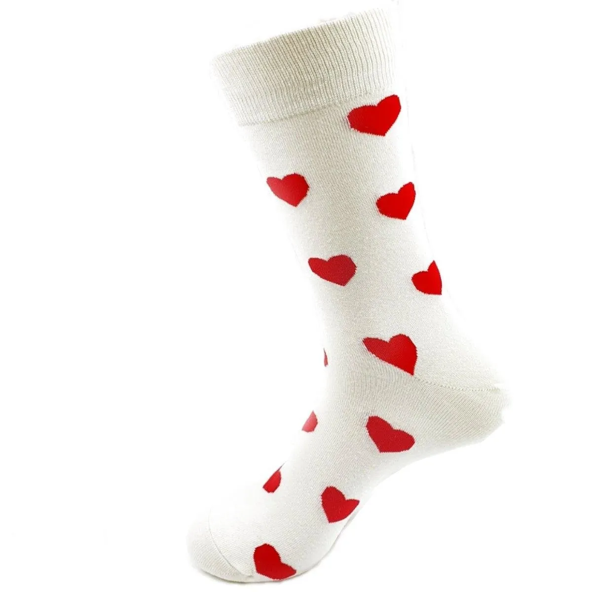 Classic Socks Heart Print