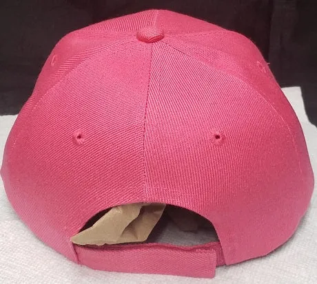 Cliff --  Acrylic Baseball Cap -- Hot Pink