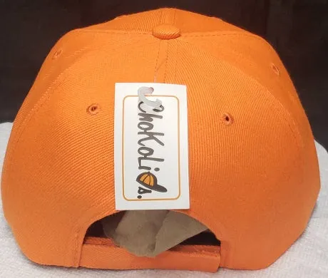 Cliff -- Acrylic Baseball Cap -- Orange