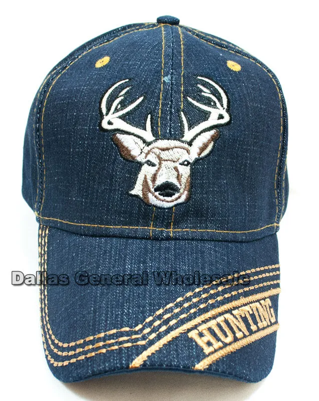 Deer Design Fashion Jeans Caps Wholesale