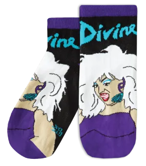 Divine Glamour - Quarter Crew Socks