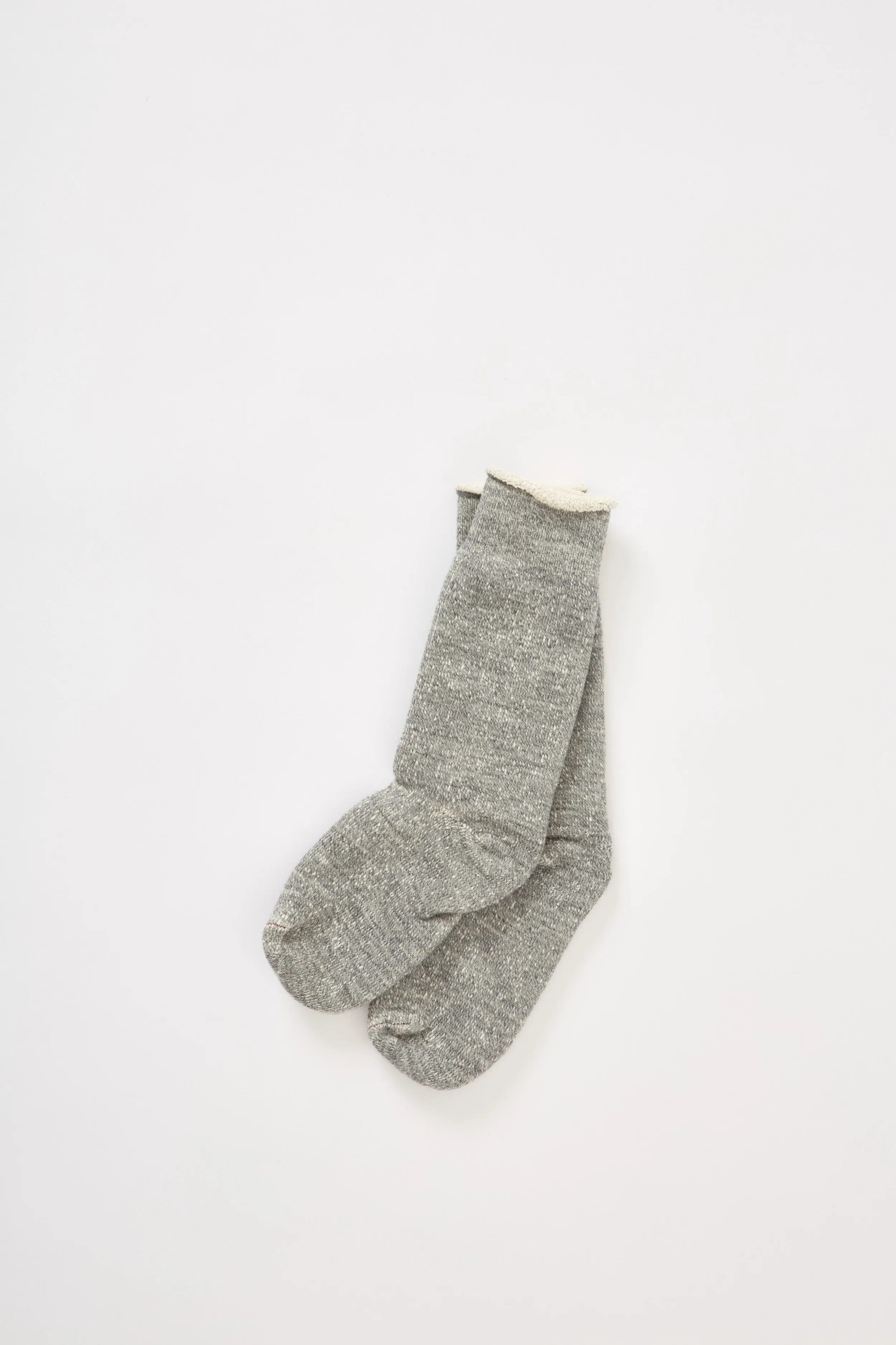 Double Face Merino Wool & Cotton Mid Grey