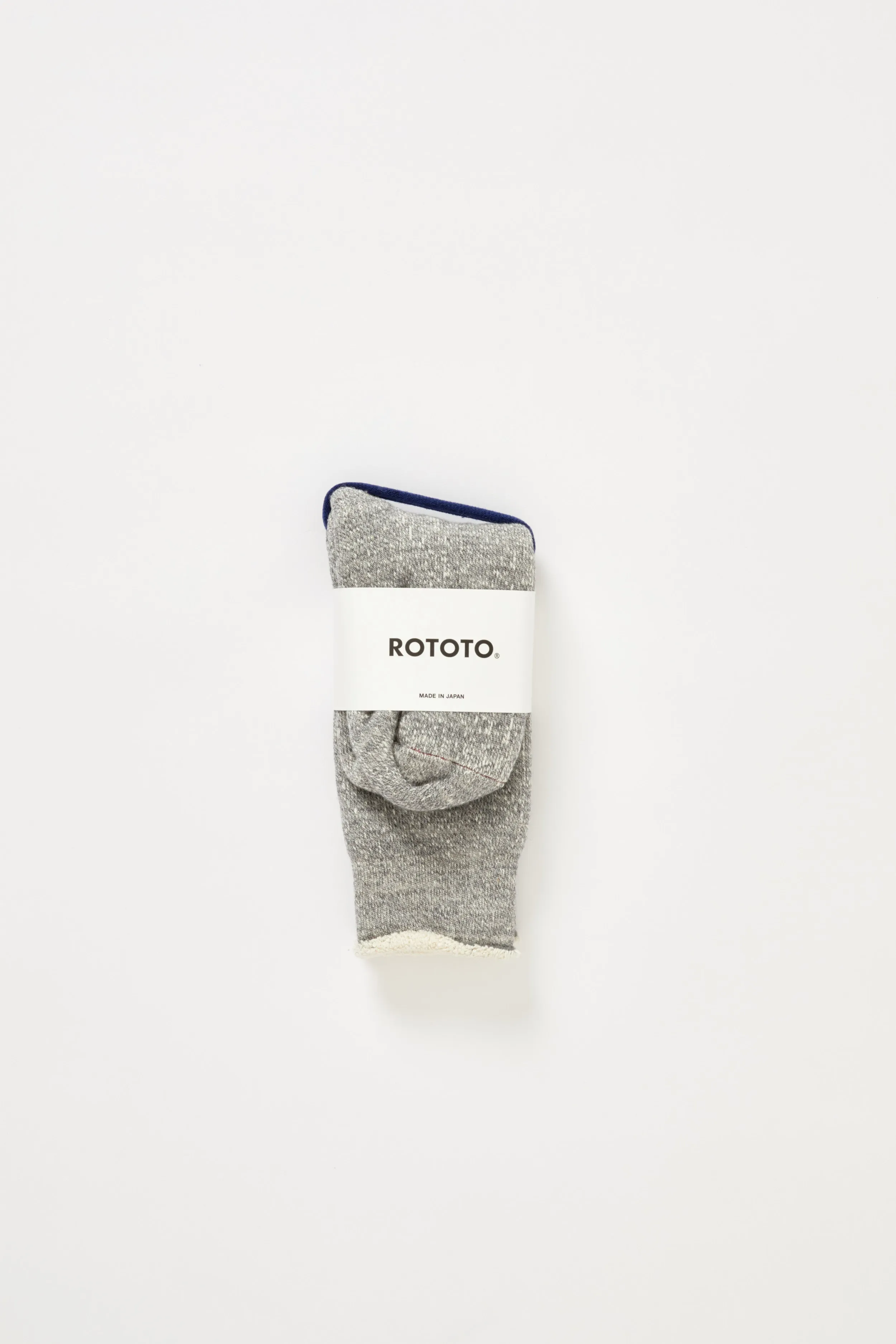 Double Face Merino Wool & Cotton Mid Grey