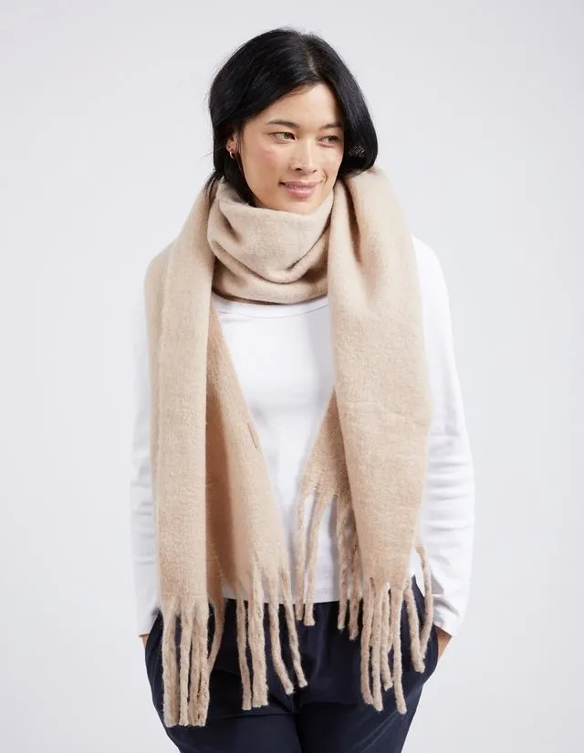 Elm Comfy Scarf - Oat