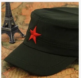 Fashion Military caps new style Embroidery star unisex hats adjustable snapback outdoors Retro baseball caps