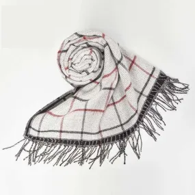 Fashion Plaid Cashmere Warm Soft Scarf