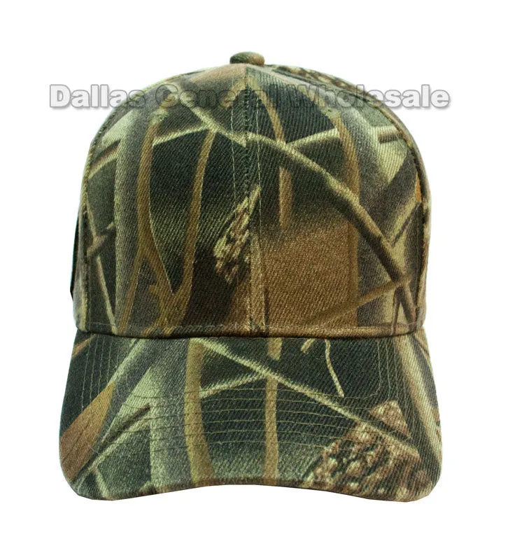 Forest Camouflage Casual Ball Caps Wholesale