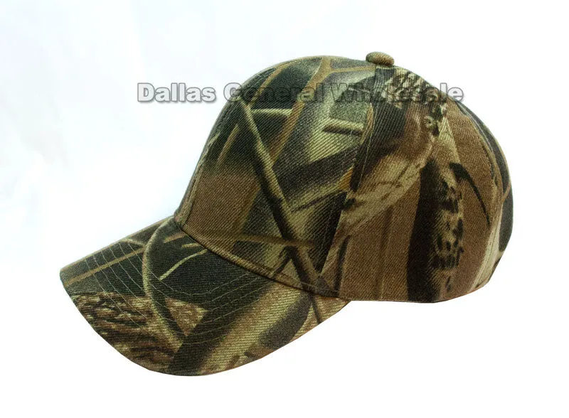 Forest Camouflage Casual Ball Caps Wholesale