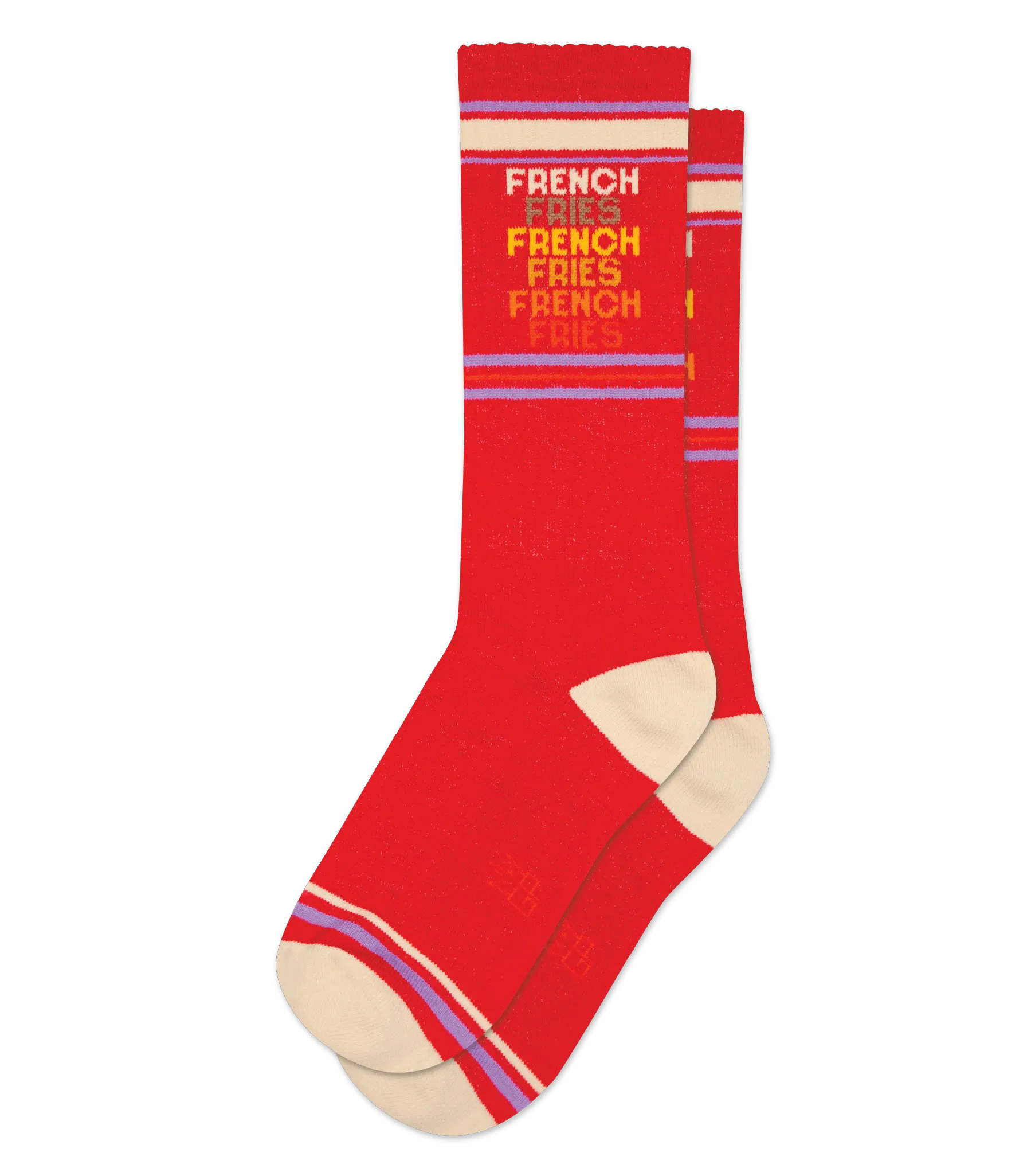 French Fries - Gym Crew Socks