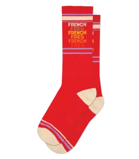 French Fries - Gym Crew Socks