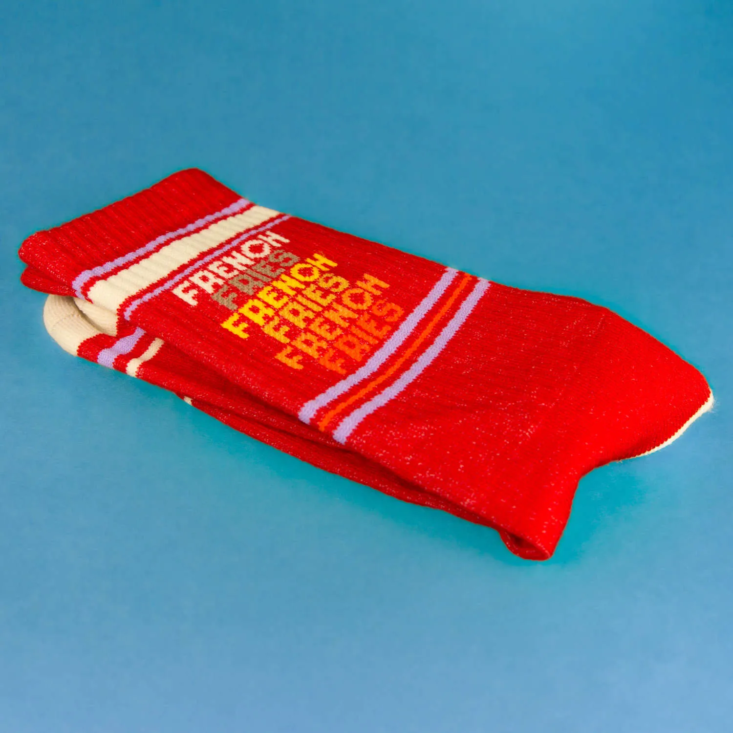 French Fries - Gym Crew Socks