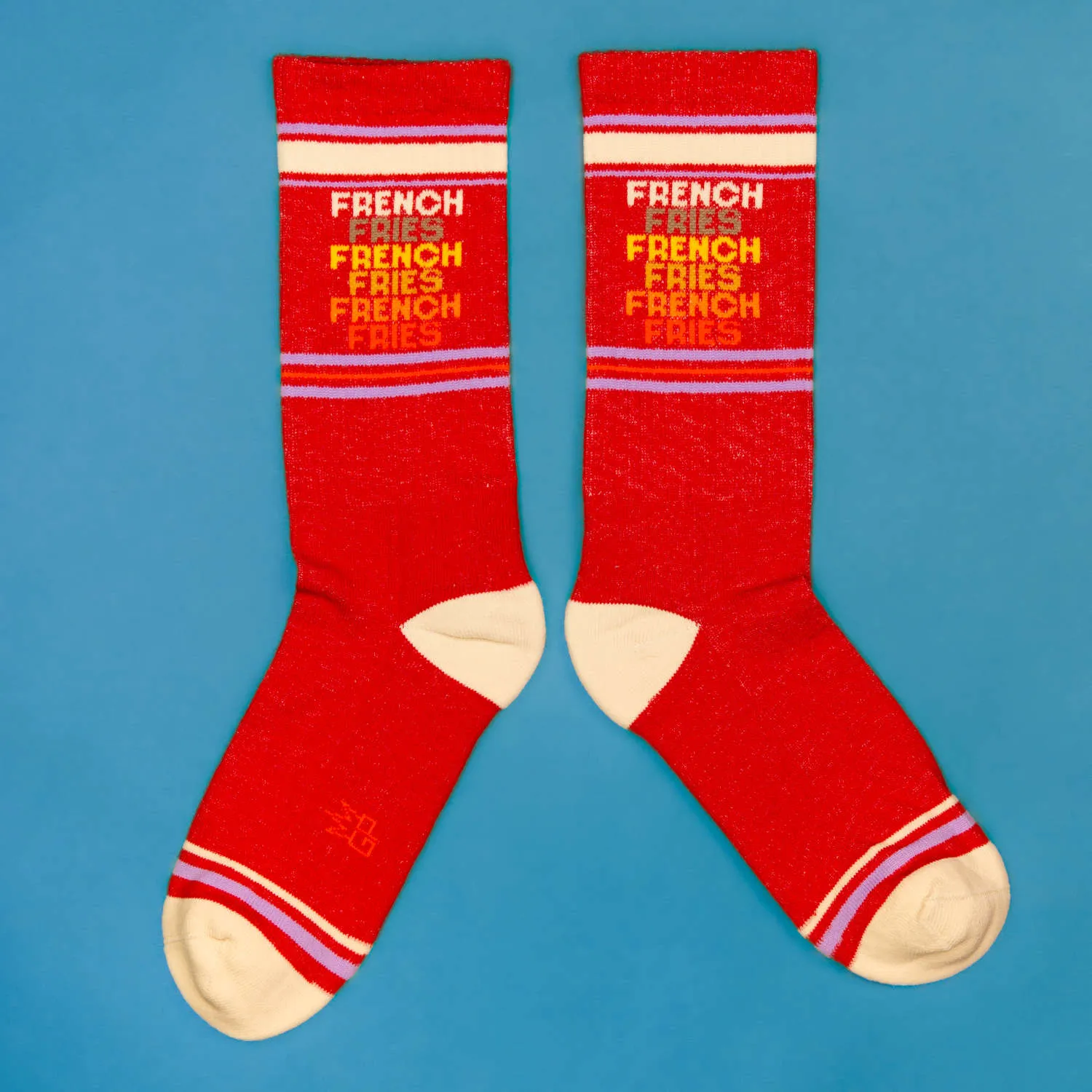 French Fries - Gym Crew Socks