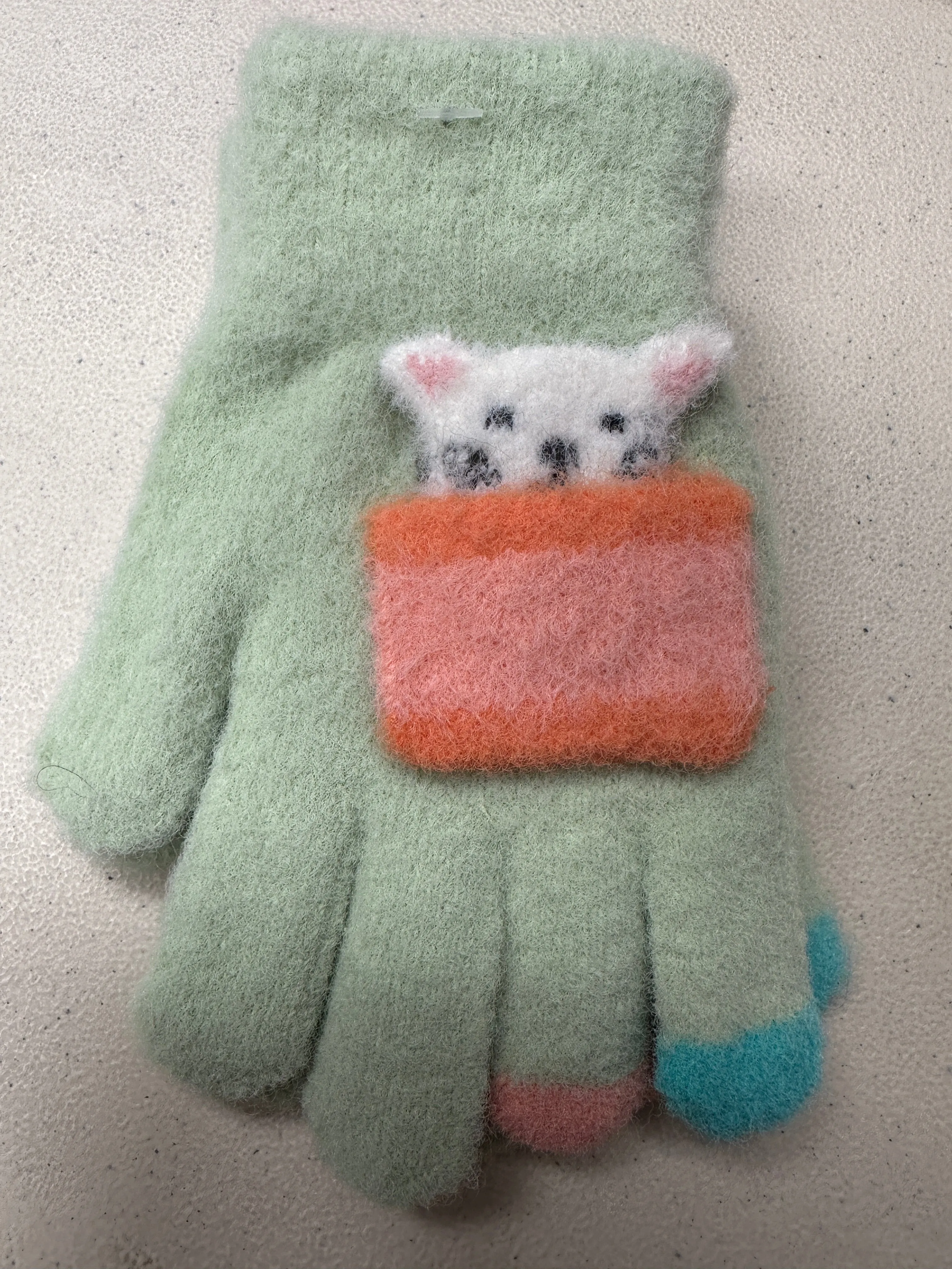 Fuzzy Friends Children's Gloves