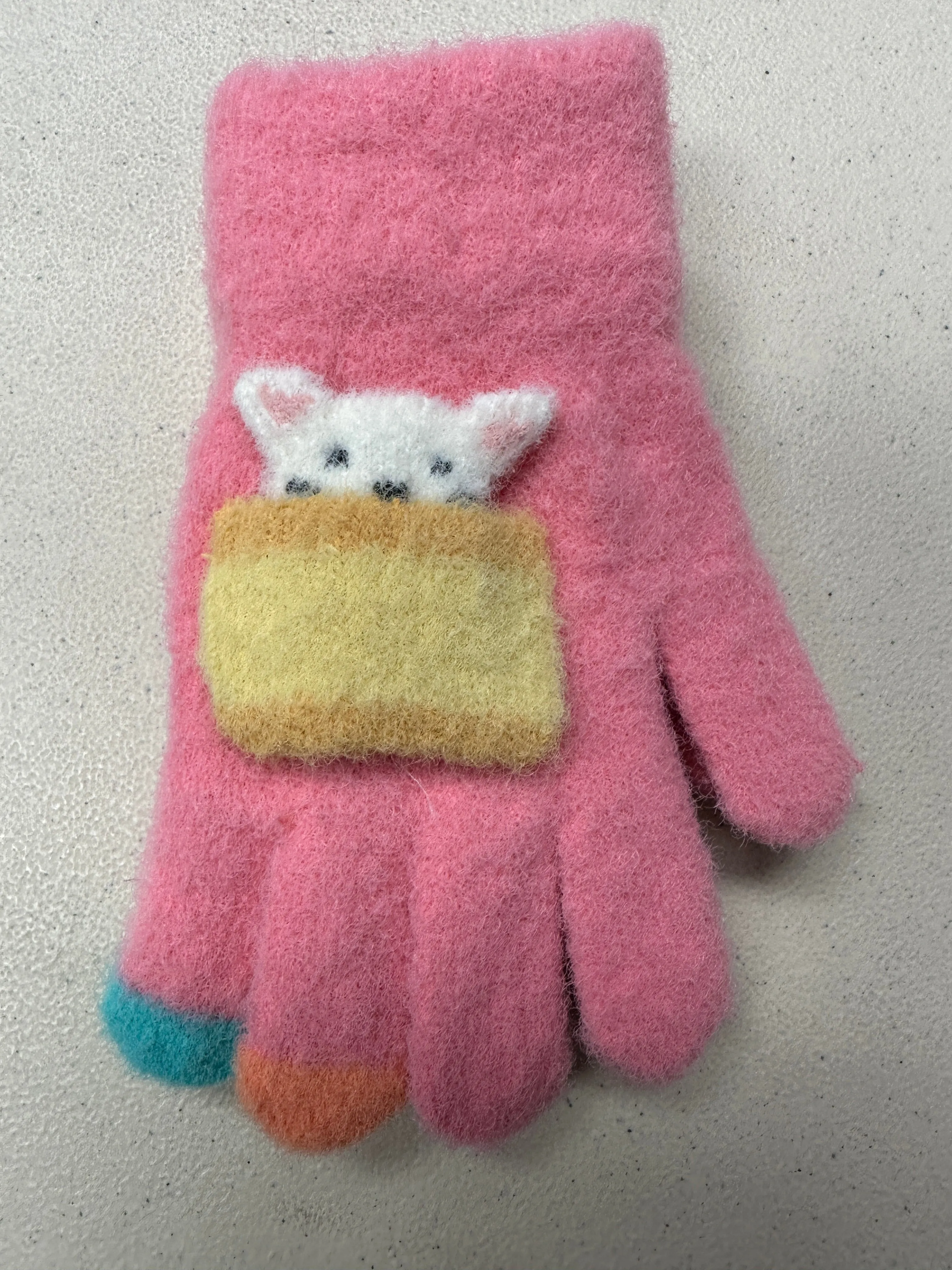 Fuzzy Friends Children's Gloves