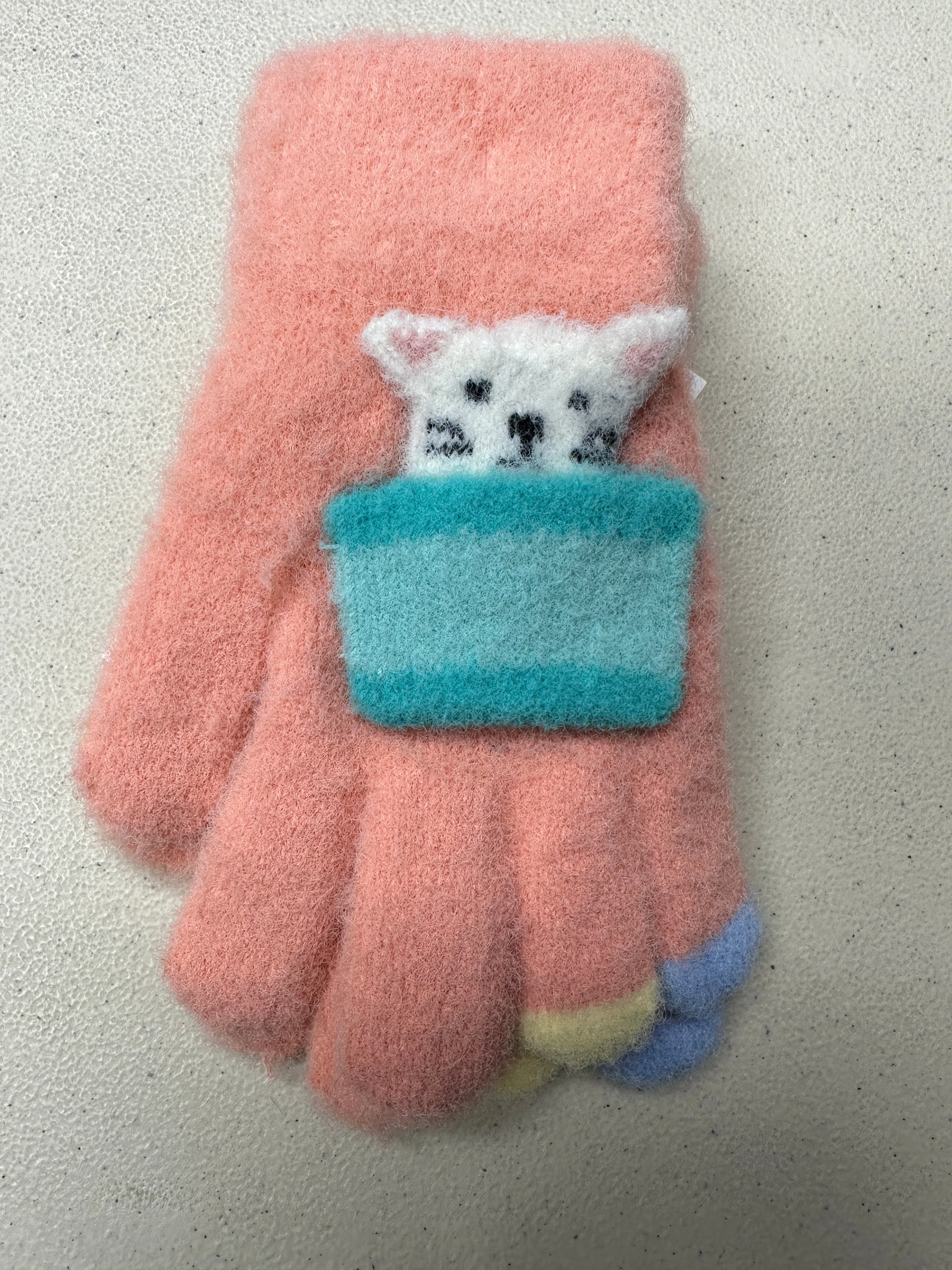 Fuzzy Friends Children's Gloves