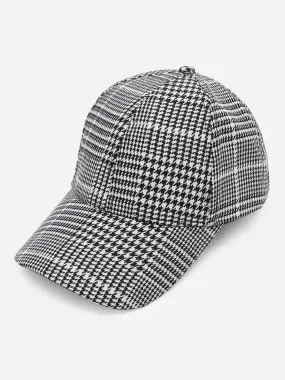 Houndstooth Baseball Cap