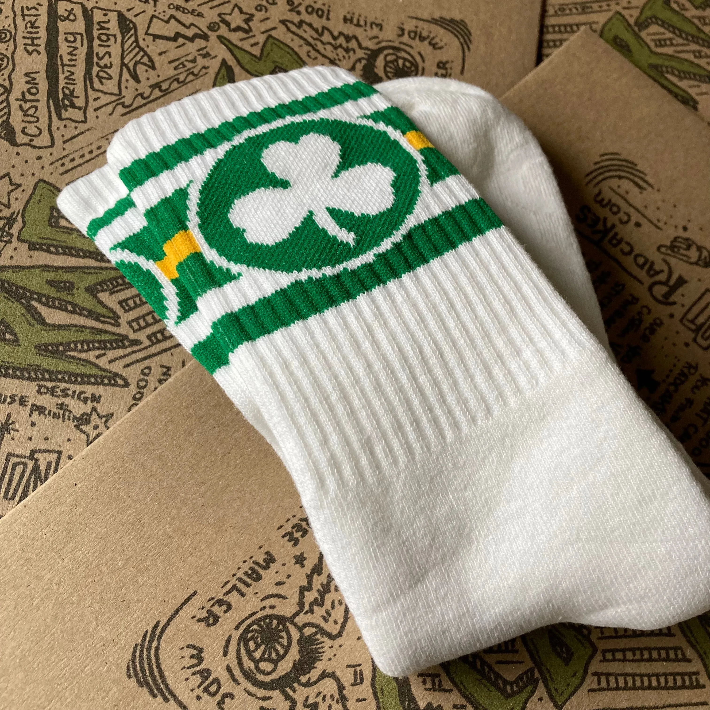 Lucky Irish Tube Socks