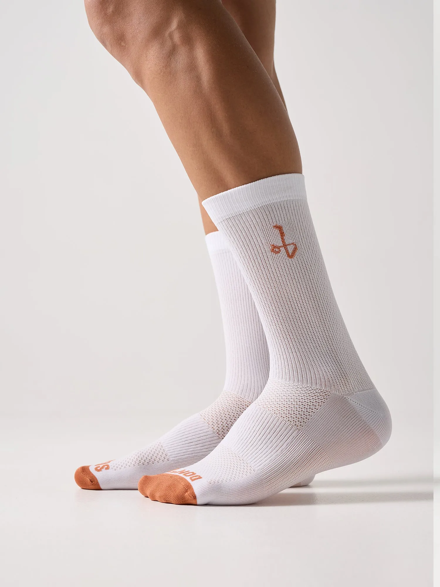 MC RIB WHITE SOCKS