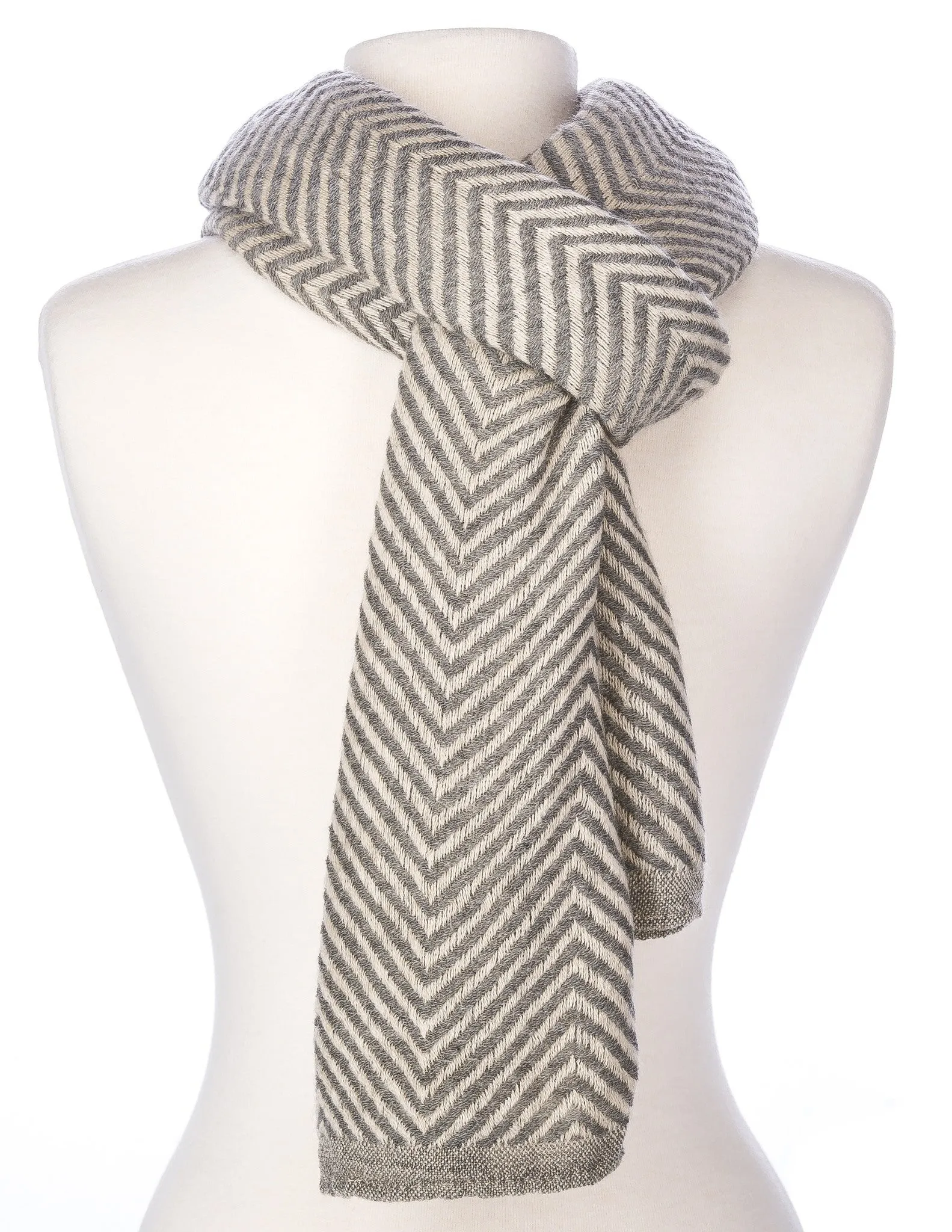 Men's Stockholm Chevron Stripes Winter Scarf