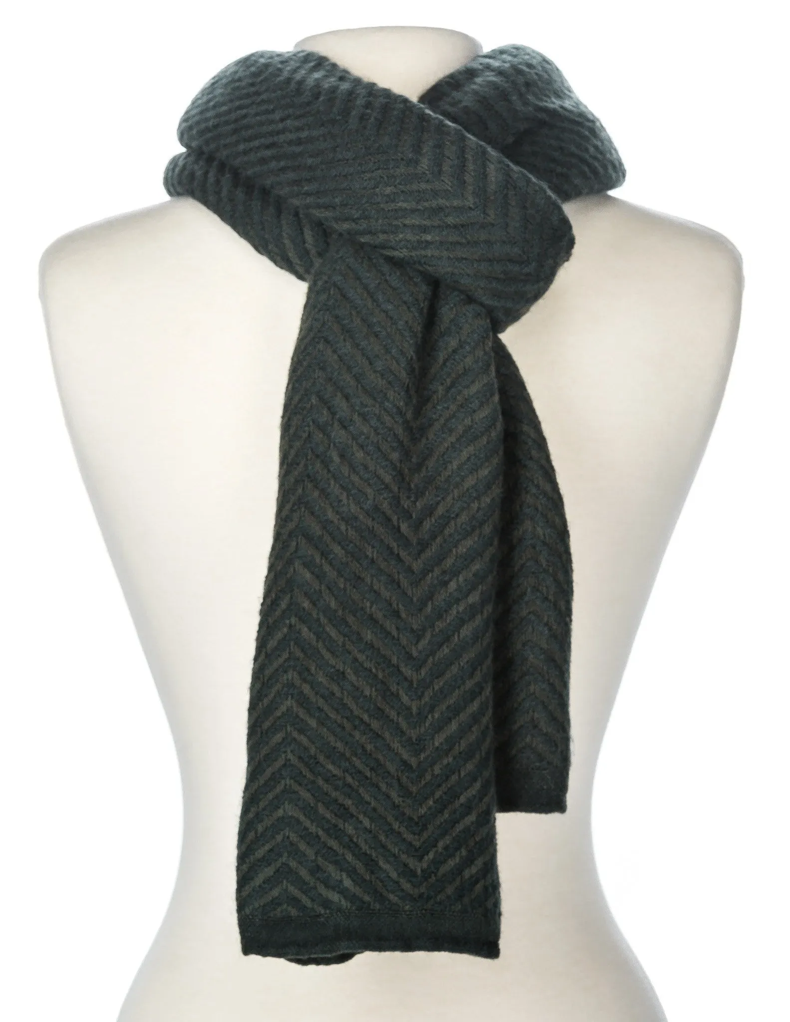 Men's Stockholm Chevron Stripes Winter Scarf