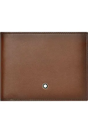 Mont Blanc Brown Leather Wallet