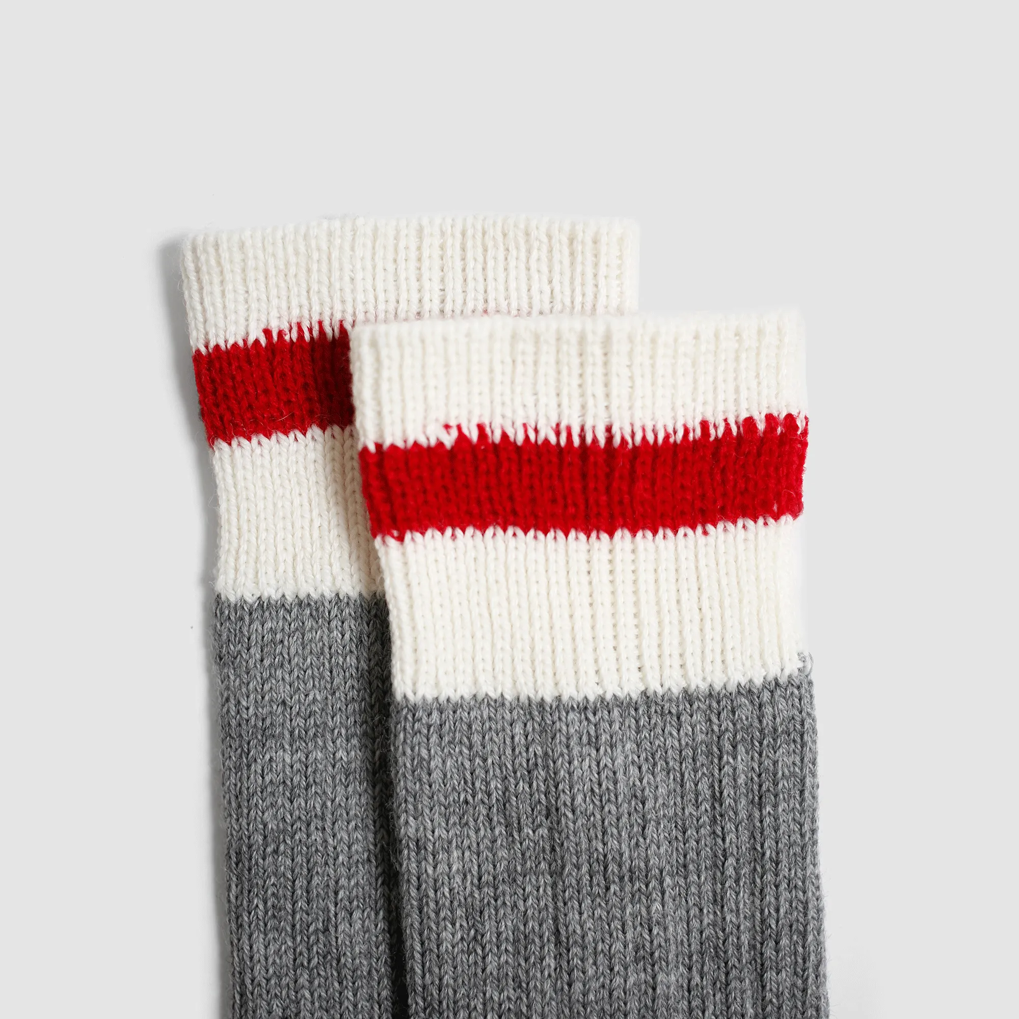 Mtn Classic Socks - Red Stripe