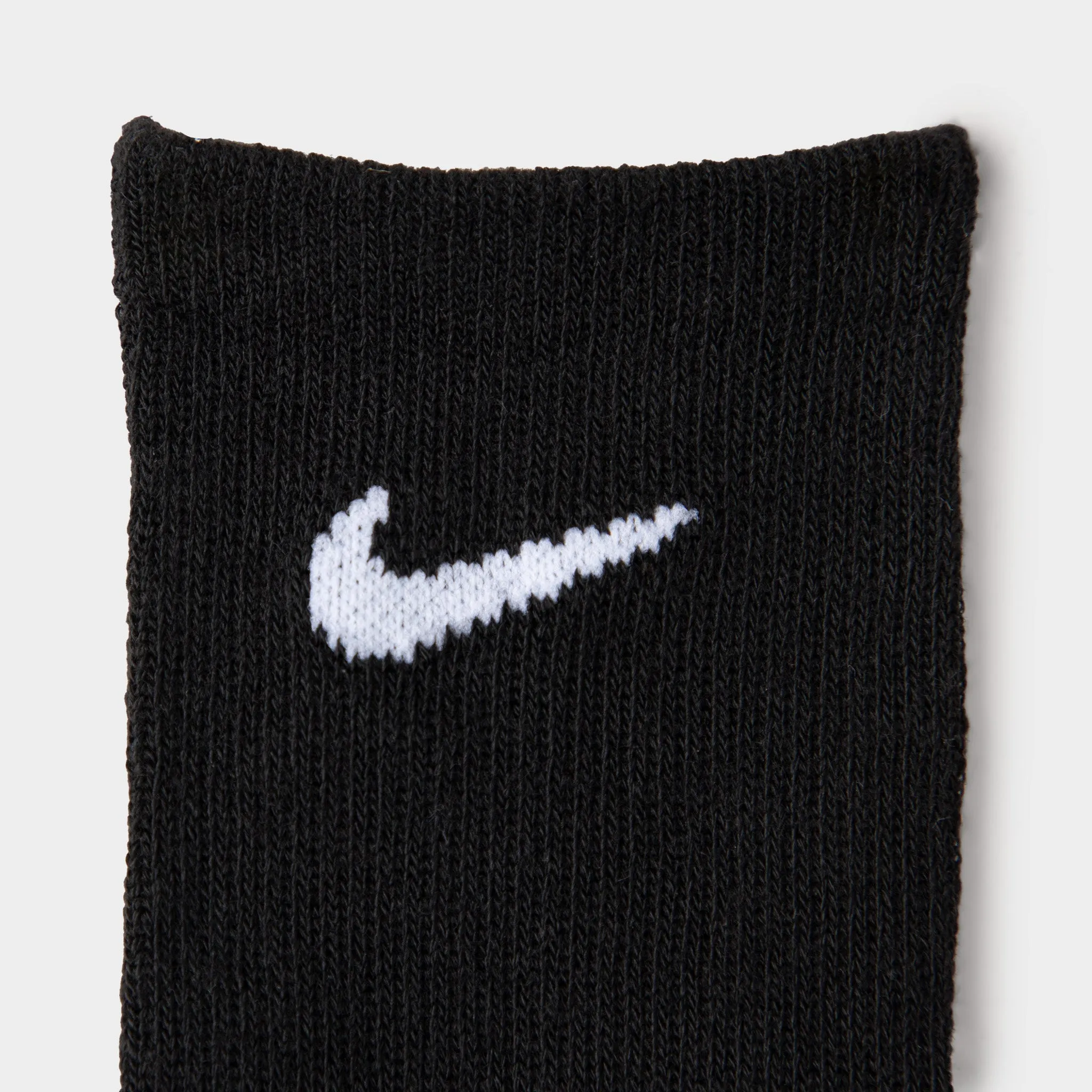 Nike Children's Mesh & Cushioned Crew Socks (6 Pack) / Black