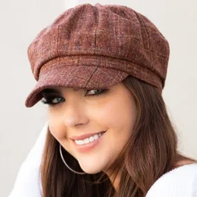 Plaid Newsboy Caps