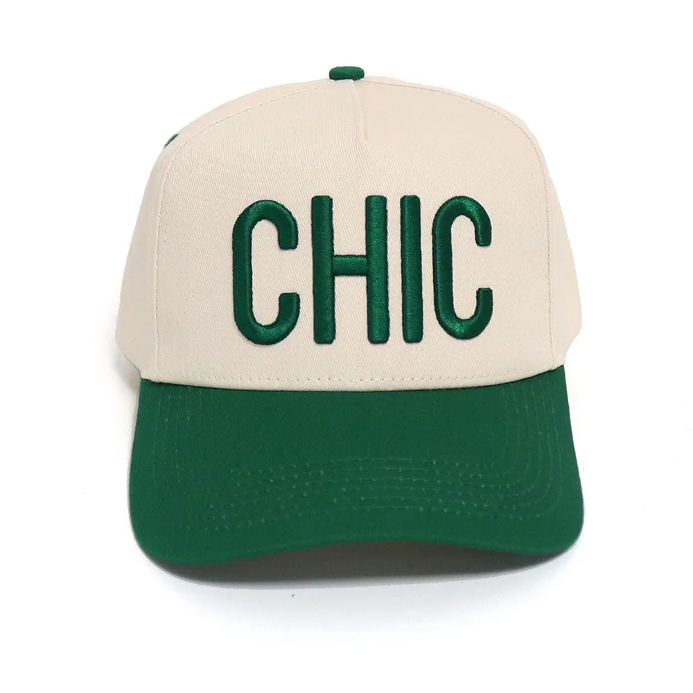 The CHIC Bella Trucker Hat | Green