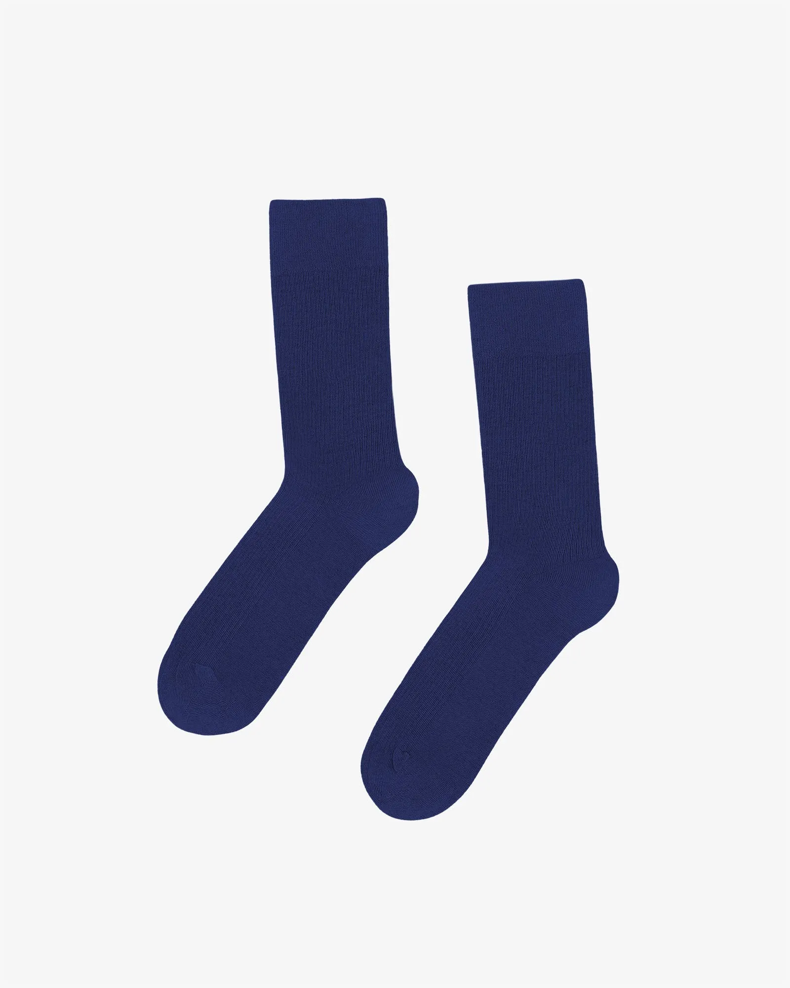 Women Classic Organic Sock - Marine Blue