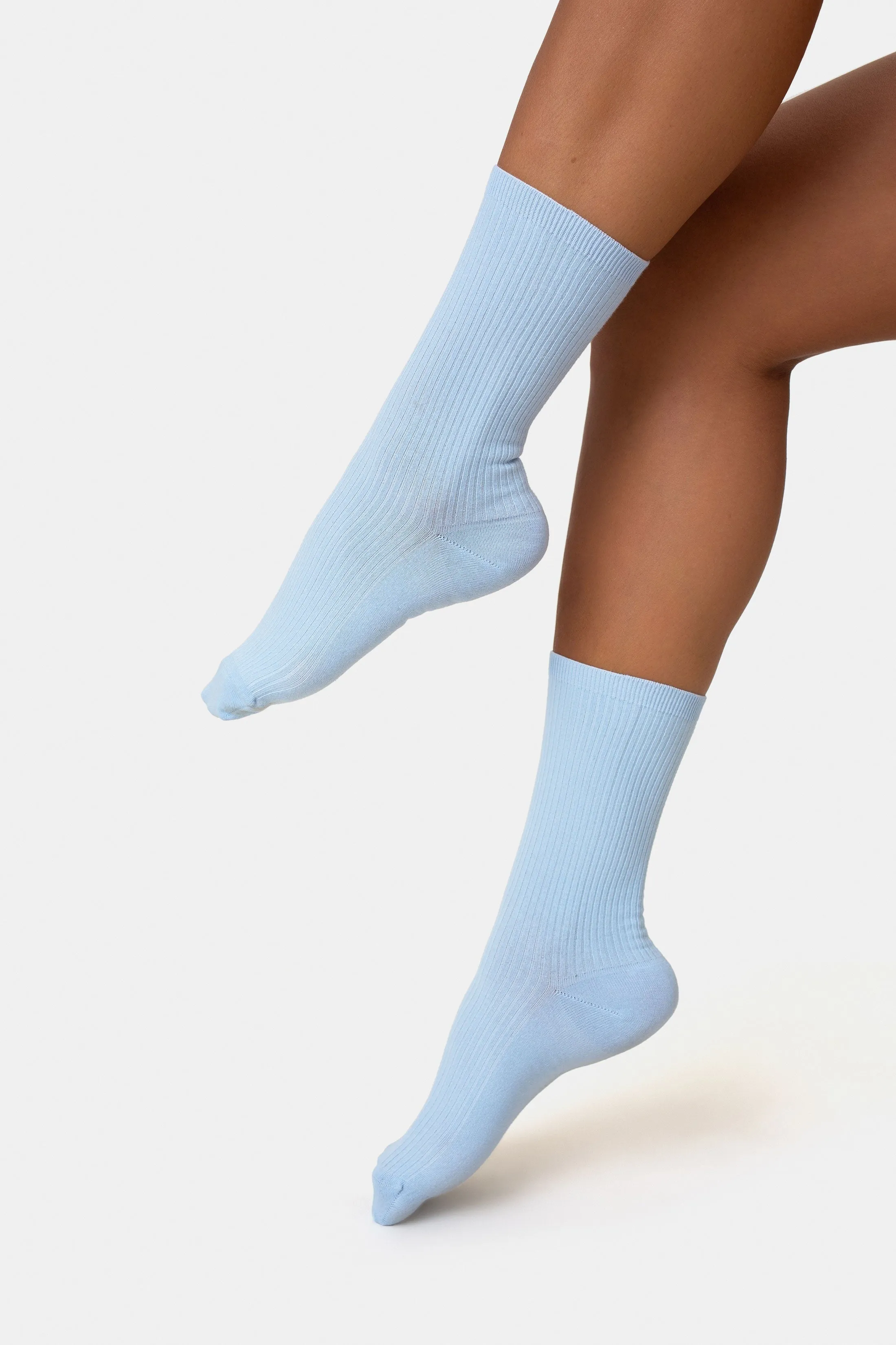 Women Classic Organic Sock - Marine Blue